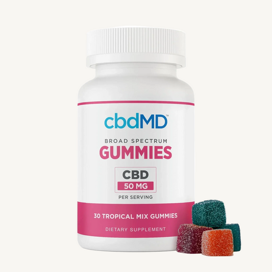 broad spectrum 50 mg cbd gummies tropical mix 30 gummies_1