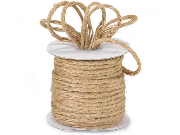 Nashville Wraps - Jute Twine Ribbon: Natural Brown / 1 Pack