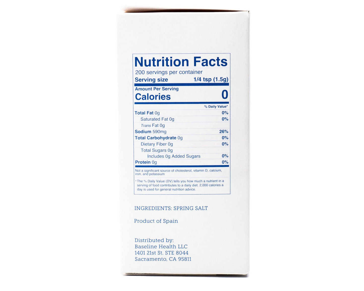 Vera Salt - Fine Spring Salt (300g) - Microplastic Free