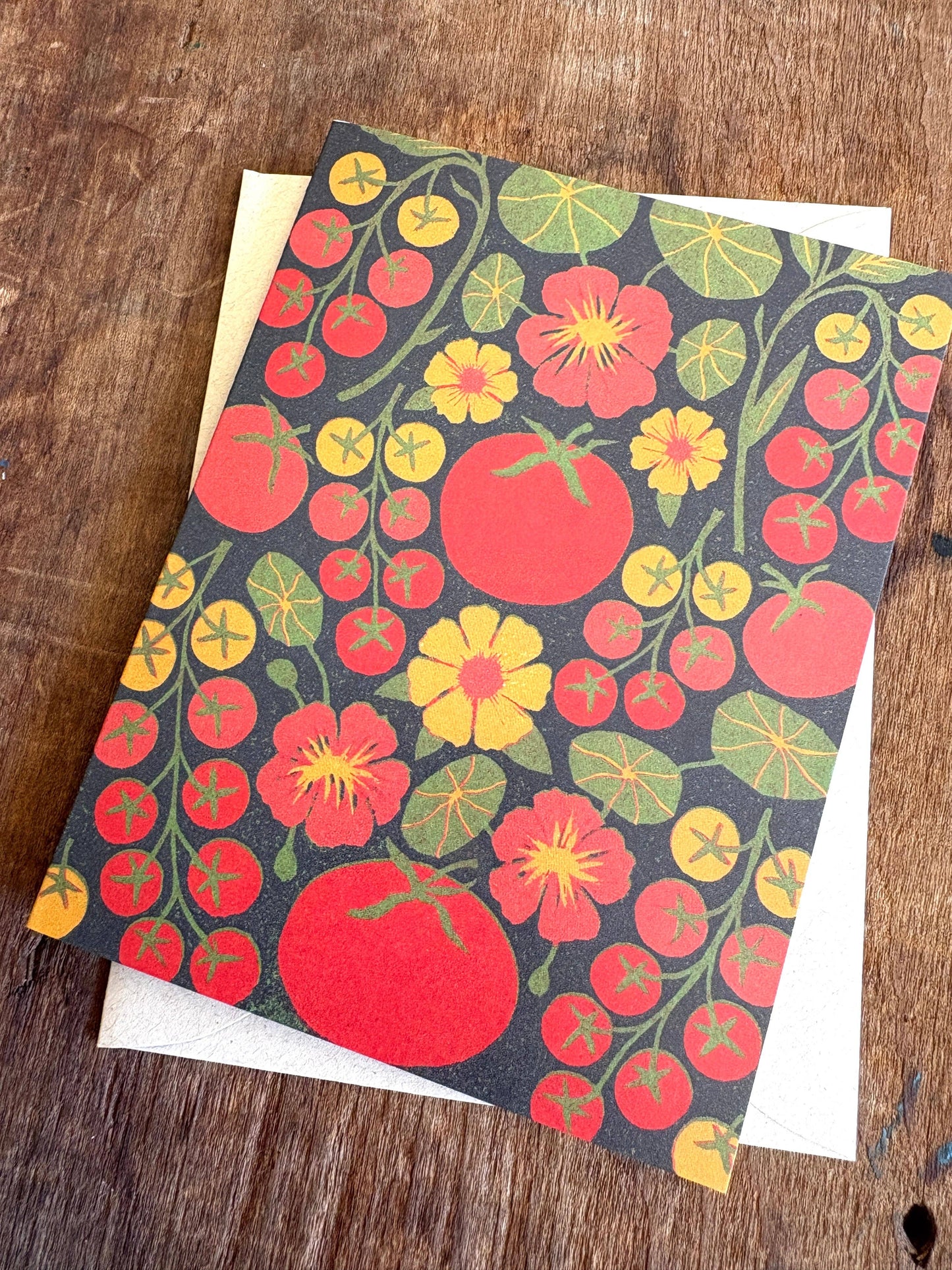 Greeting Card - Tomatoes Blank Greeting Card