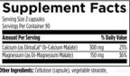 Cal/Mag 2:1 (180 veg caps) - Designs for Health