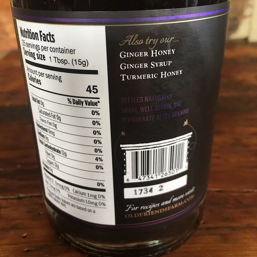 Elderberry Turmeric Honey