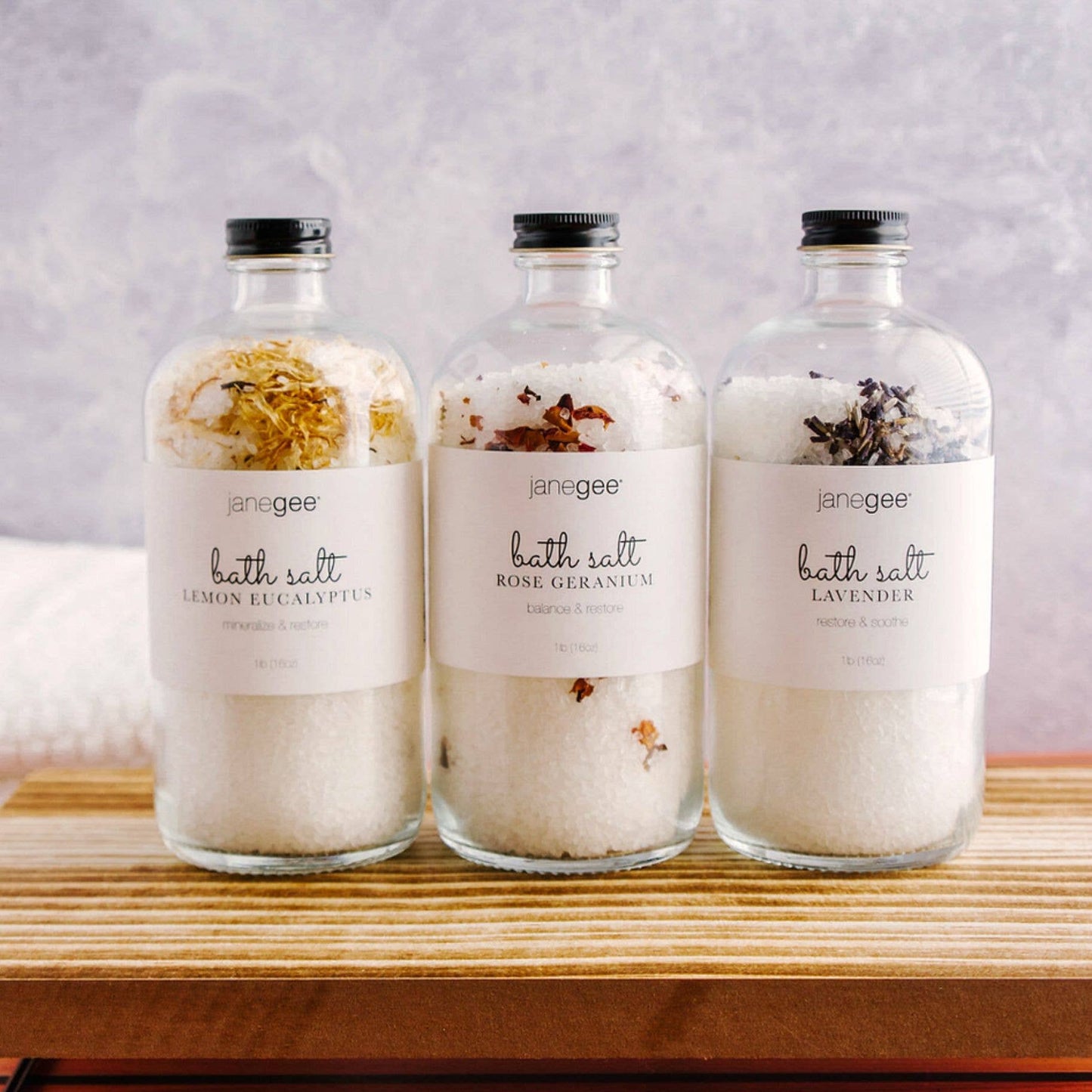 Bath Salts - Lemon Eucalyptus (17 oz)