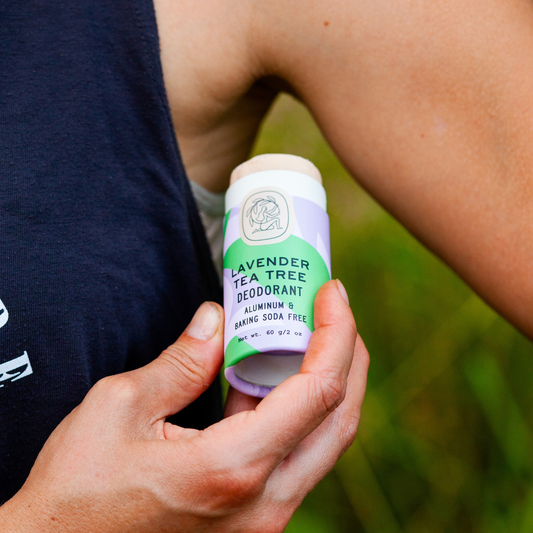 Lavender Tea Tree Deodorant / 2.75 oz Biodegradable Stick🪻
