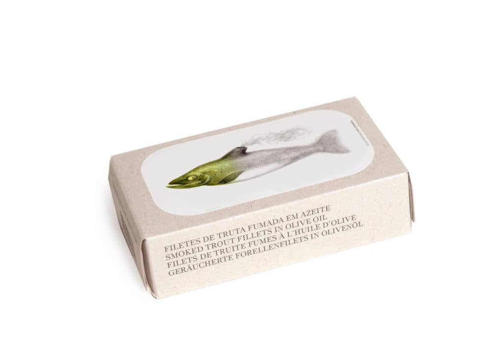 Smoked Trout Fillets in Olive Oil (3.2 oz)
