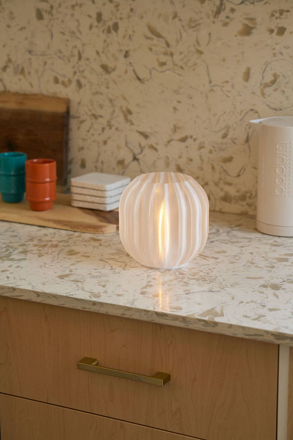 Humber - Mini Lantern Portable Lamp, Wireless and Rechargeable: Warm White
