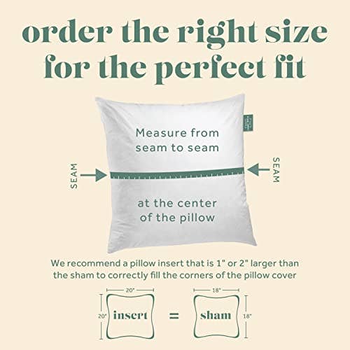ComfyDown - ComfyDown Decorative Throw Pillow Insert, Down - Square: 26X26