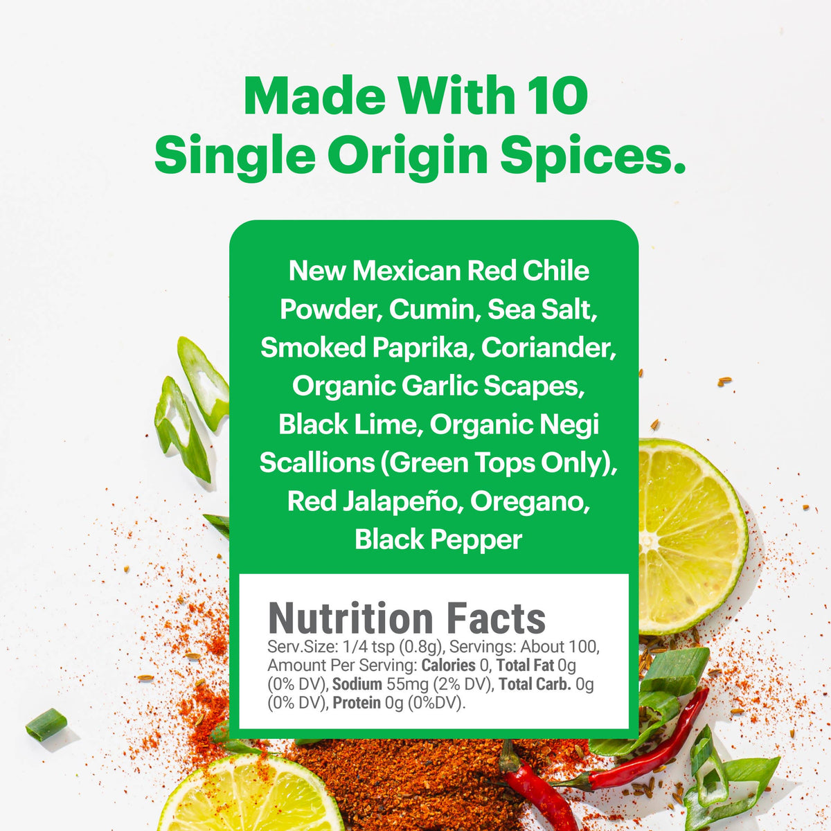 Gourmend Foods - Taco Seasoning (Low FODMAP, Single Origin Spices)