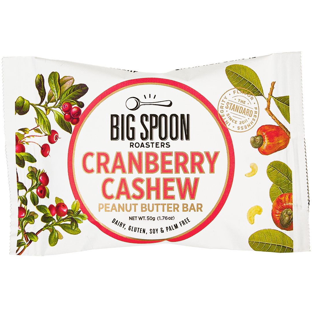 Big Spoon Roasters - Cranberry Cashew Peanut Butter Bar