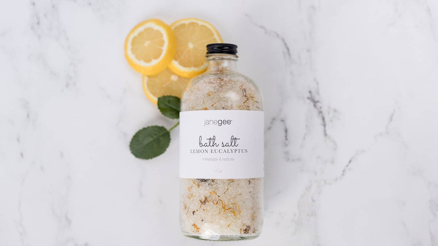 Bath Salts - Lemon Eucalyptus (17 oz)