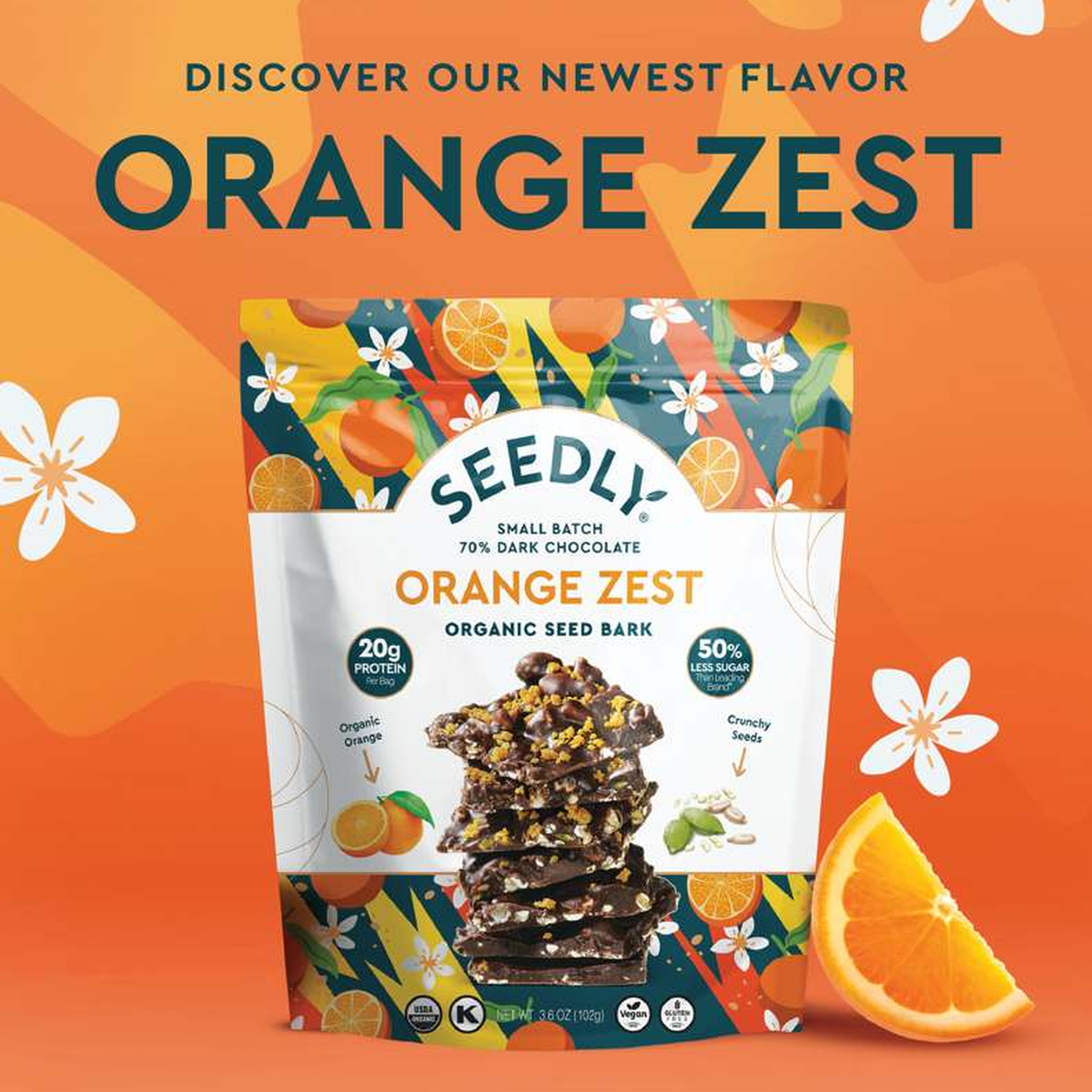 dark chocolate seed bark orange zest organic_1