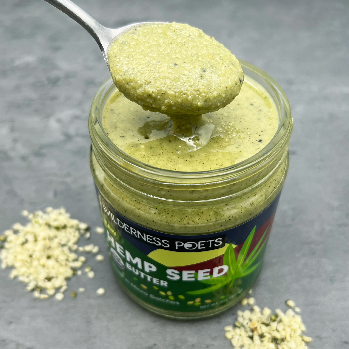 Hemp Seed Butter, Raw - Organic (8 oz)