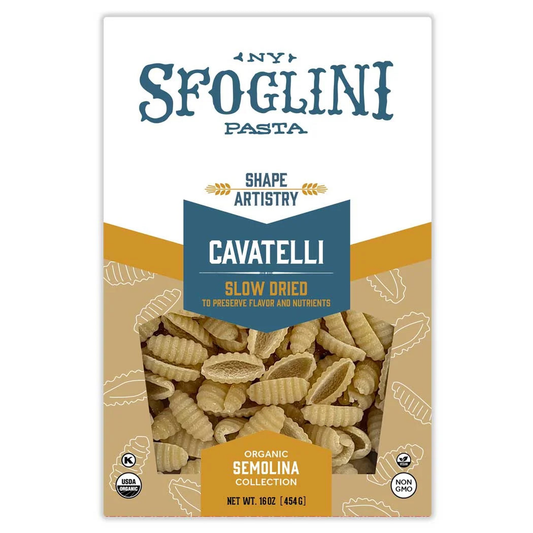 durum semolina pasta cavatelli organic_1