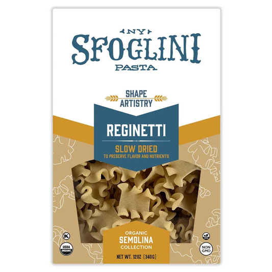 durum semolina pasta reginetti organic_1