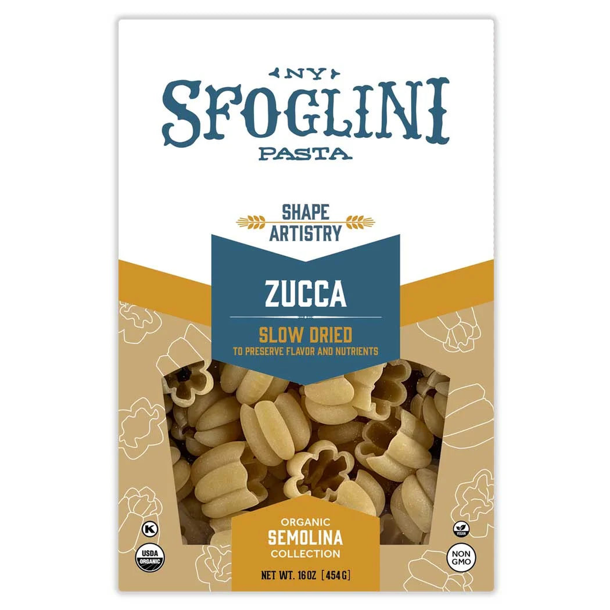 durum semolina pasta zucca organic_1
