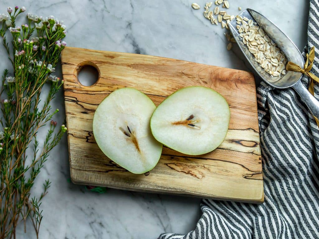 9" SPALTED MAPLE RECTANGULAR CUTTING BOARD