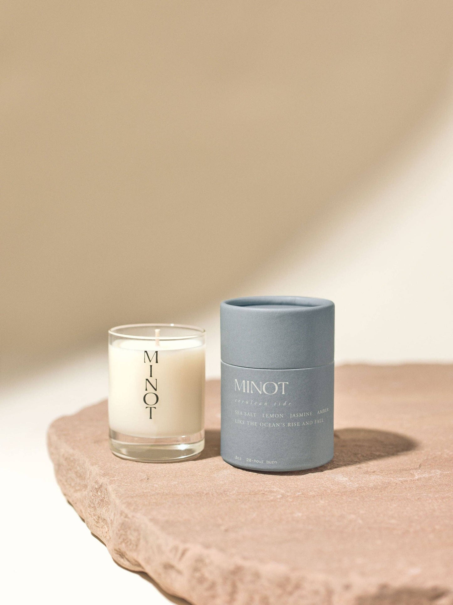 Cerulean Tide - Luxury Non-toxic Soy Candle, 3 oz. Mini