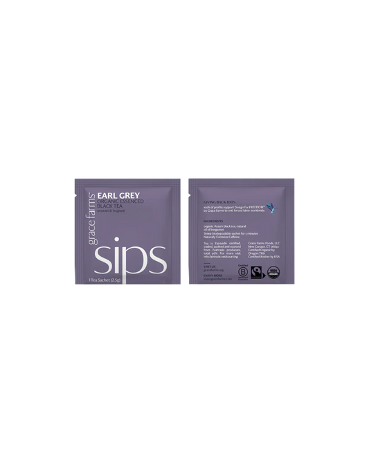 Tea - sips, Earl Grey Organic (16 tea sachets)