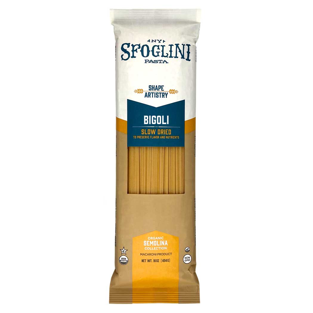 Bigoli, Organic Durum Semolina Pasta, Local NY