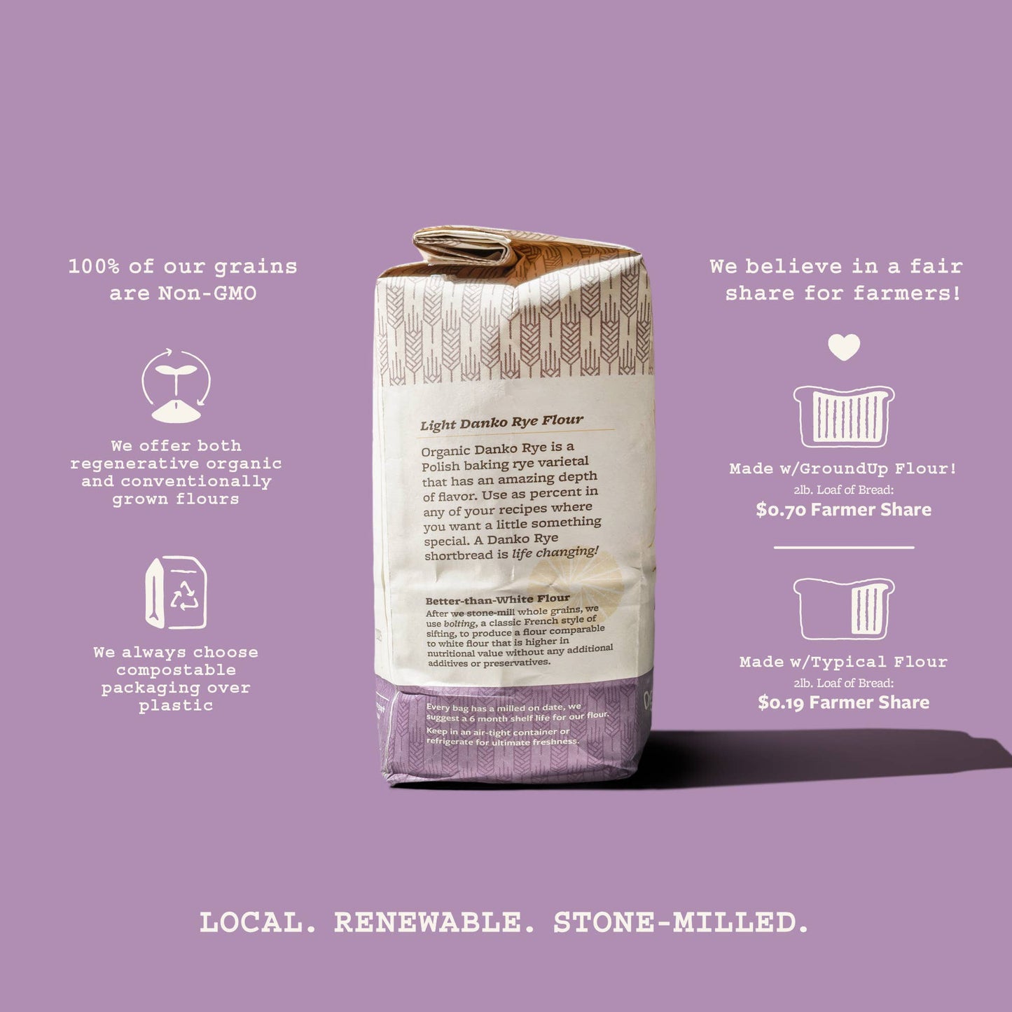 Organic Light Rye Flour