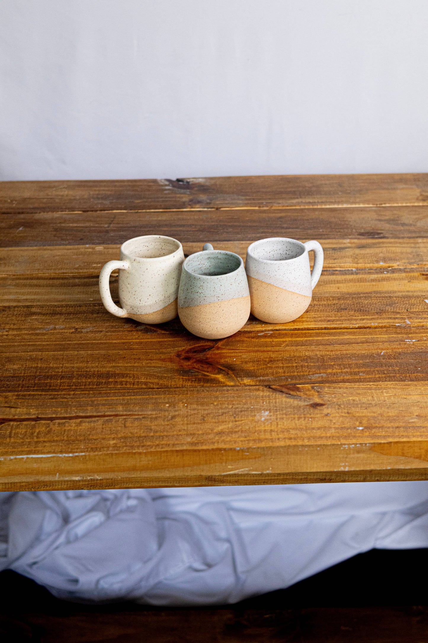 Ceramic Round-Bottom Coffee Mug - 12 ounce
