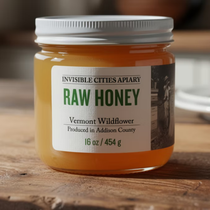Raw Honey  - 100% pesticide free