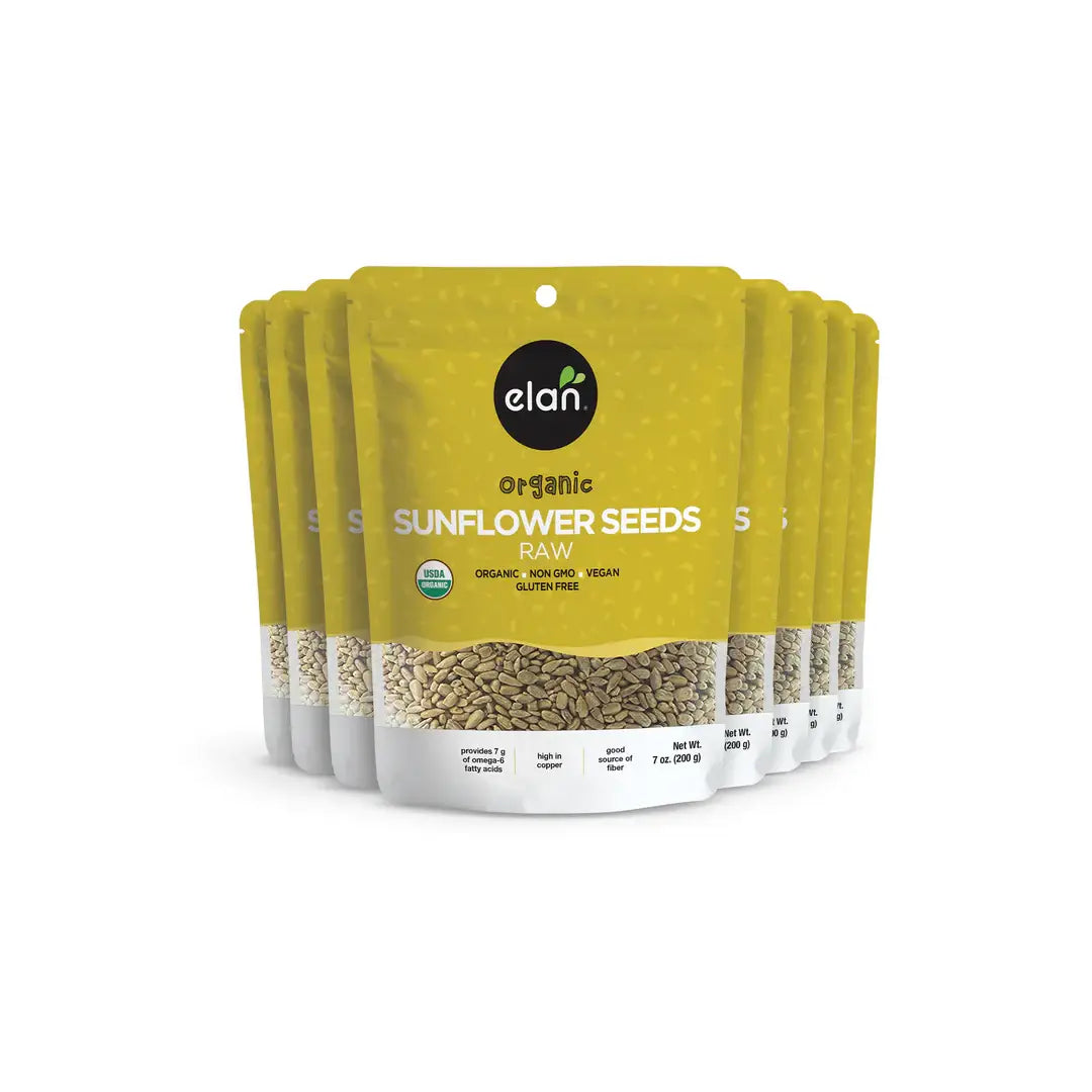 Elan - Elan Organic Sunflower Seeds, Snacks, Gluten Free (7 oz)