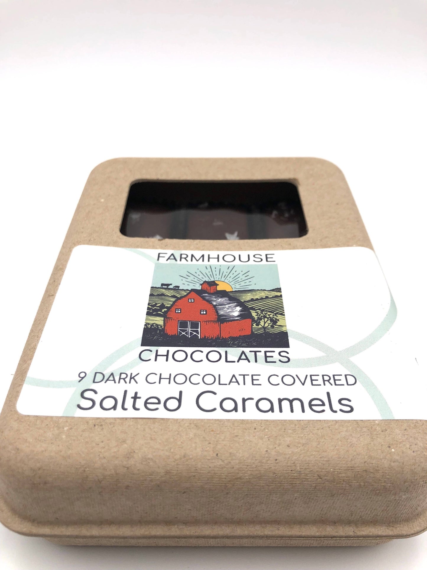 Caramels - Dark Chocolate covered, salted (9 Piece)