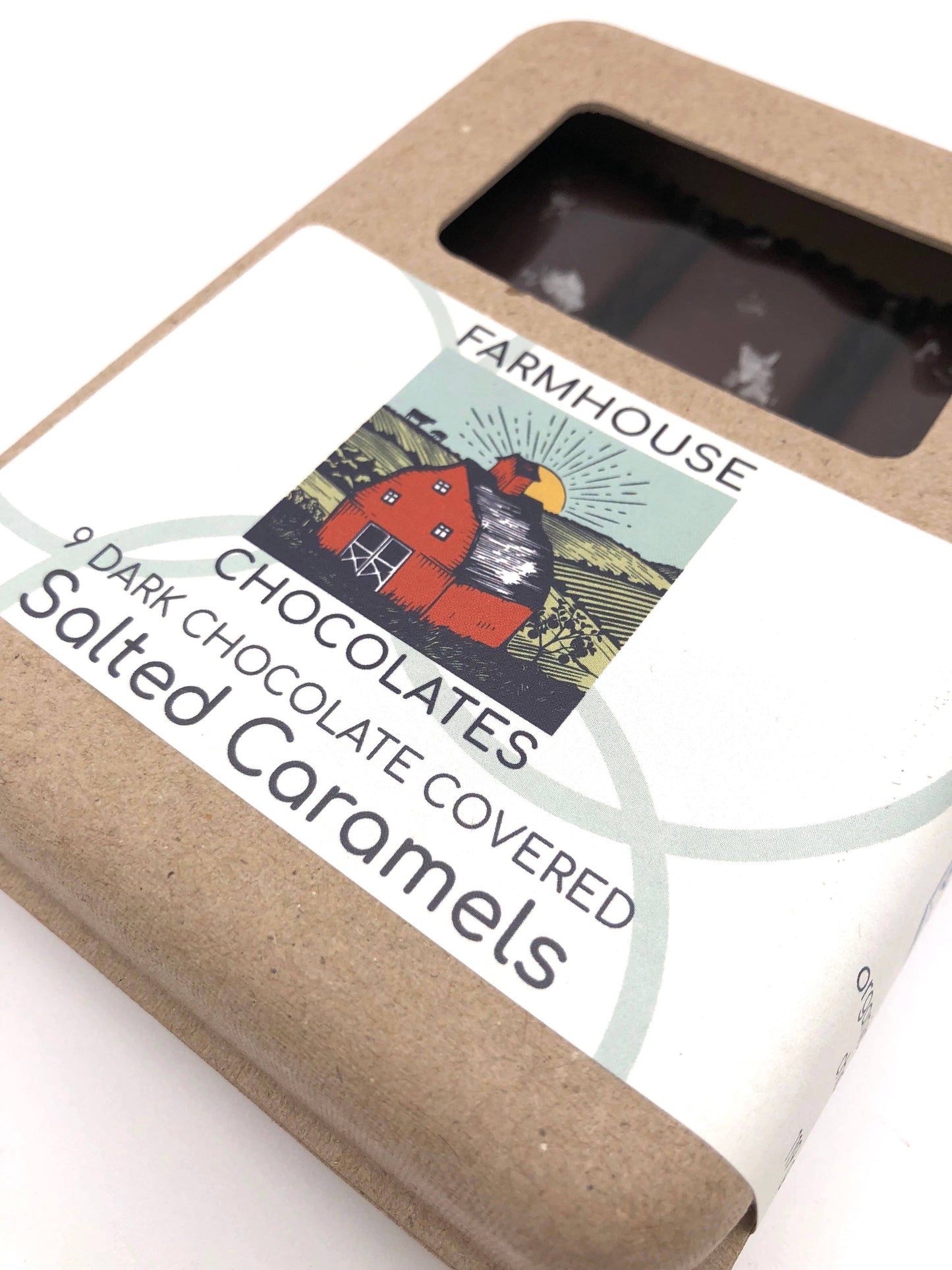 Caramels - Dark Chocolate covered, salted (9 Piece)