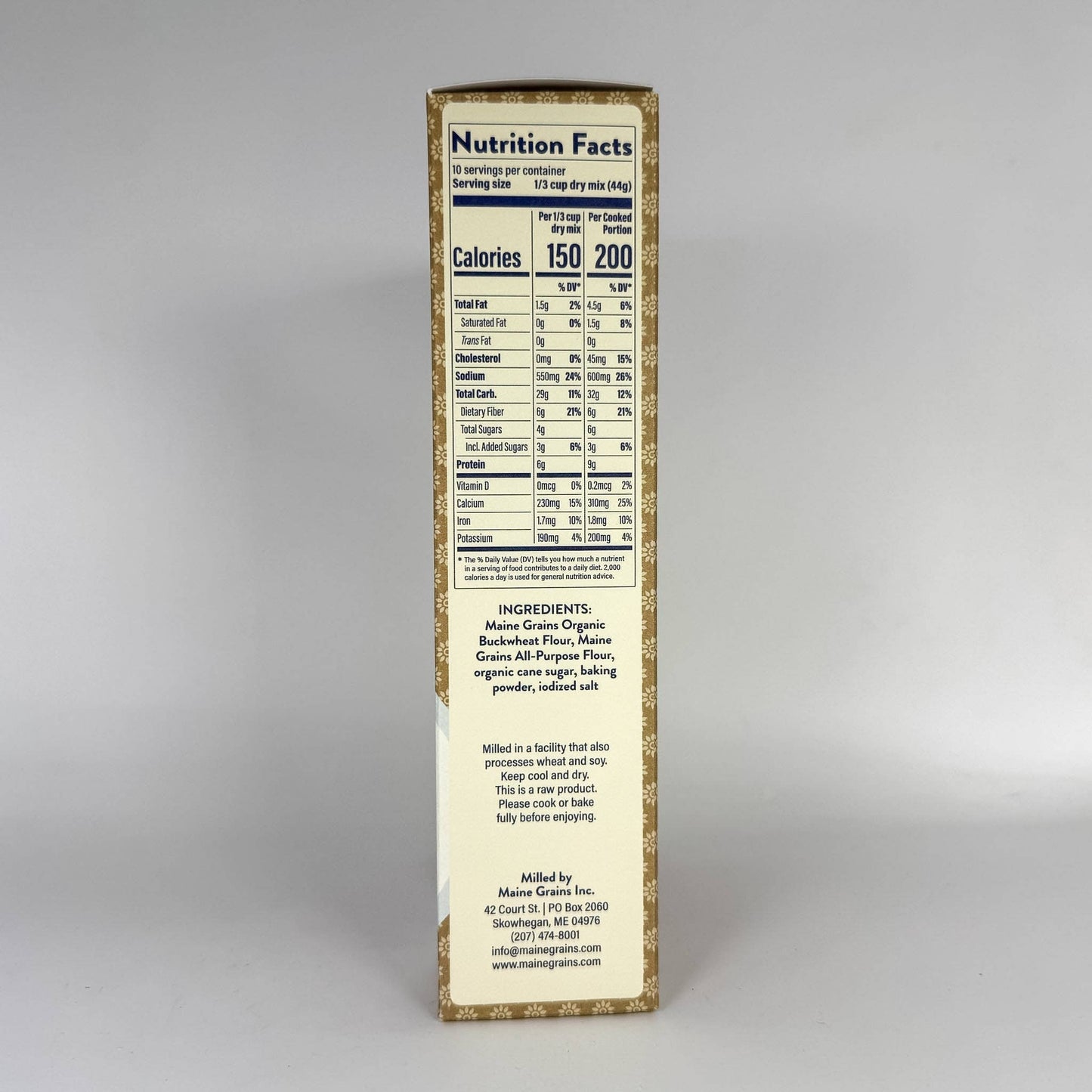 Maine Grains Buckwheat Pancake Mix (440 g)
