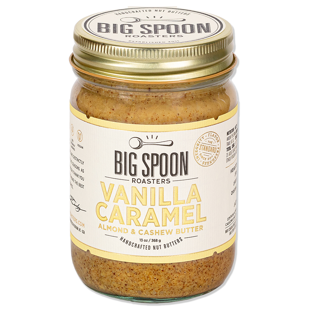 Big Spoon Roasters - Vanilla Caramel Almond & Cashew Butter: Mini 3oz Jar