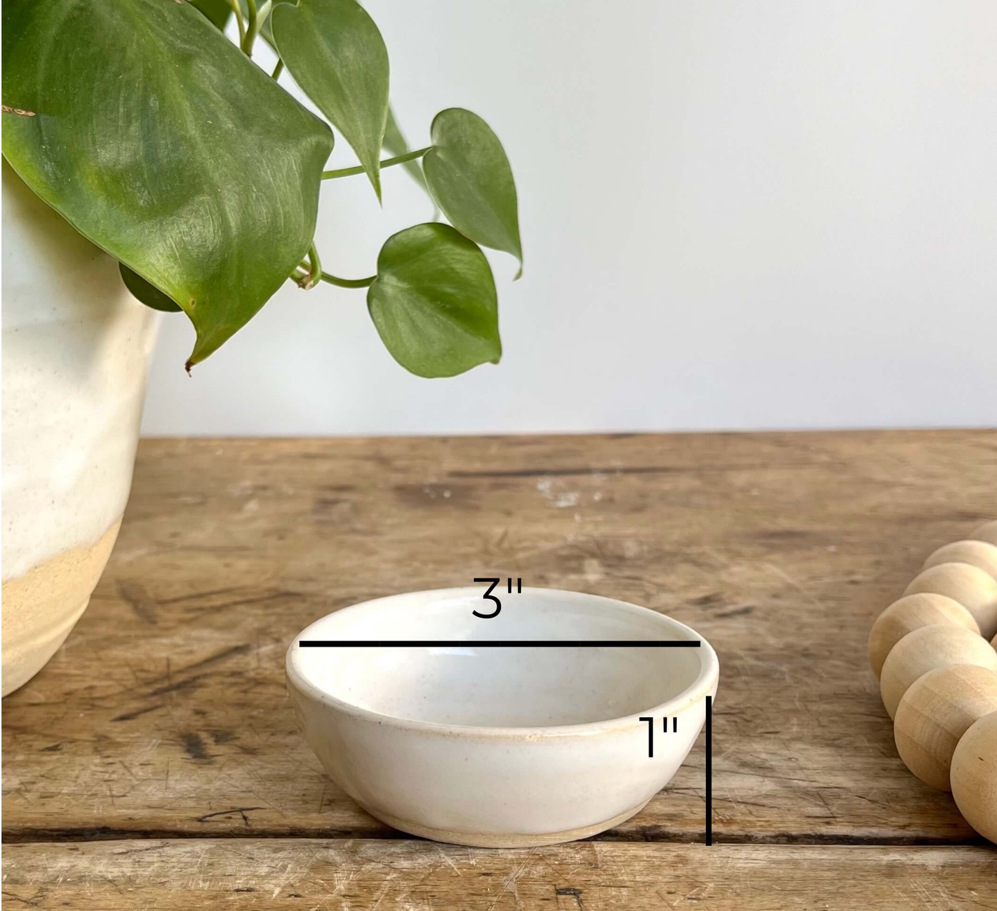 Condiment Bowl, Jewelry Dish (Tiny Bowl) - Coastal Clay Co.