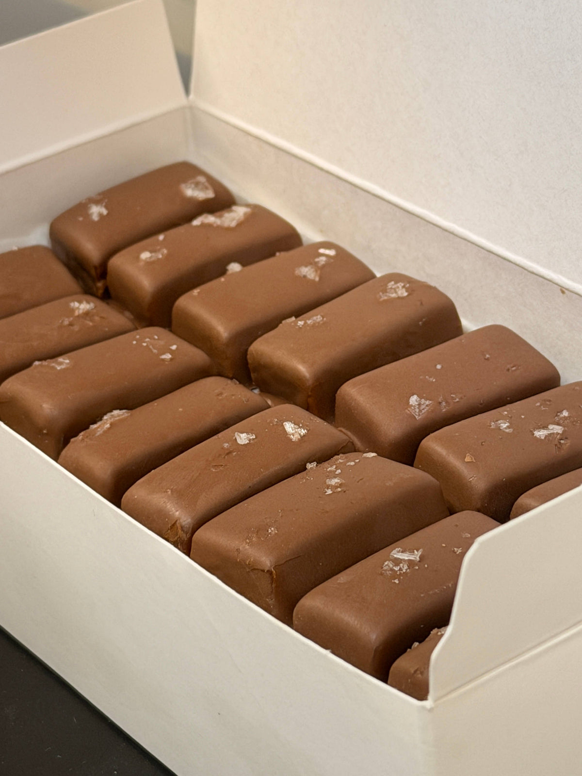 Farmhouse Chocolates - 48-Count Bite-Sized Salted Caramels - MILK