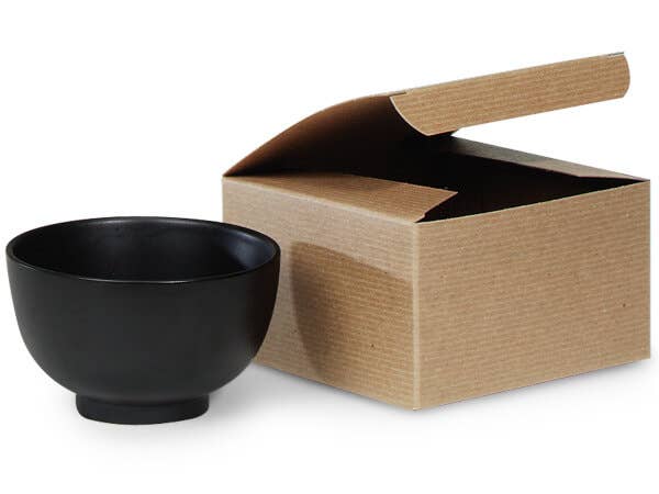 Nashville Wraps - Recycled Brown Kraft Gift Boxes: 50 Pack / 9x9x5"