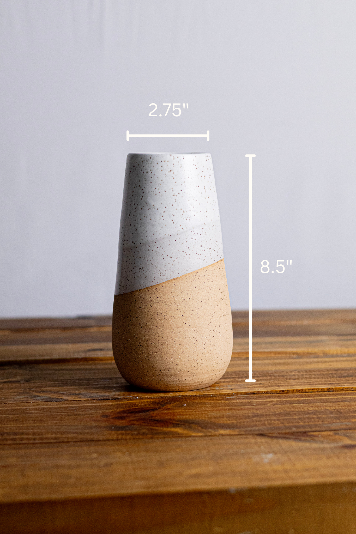 Handmade ceramic Round Bottom vases