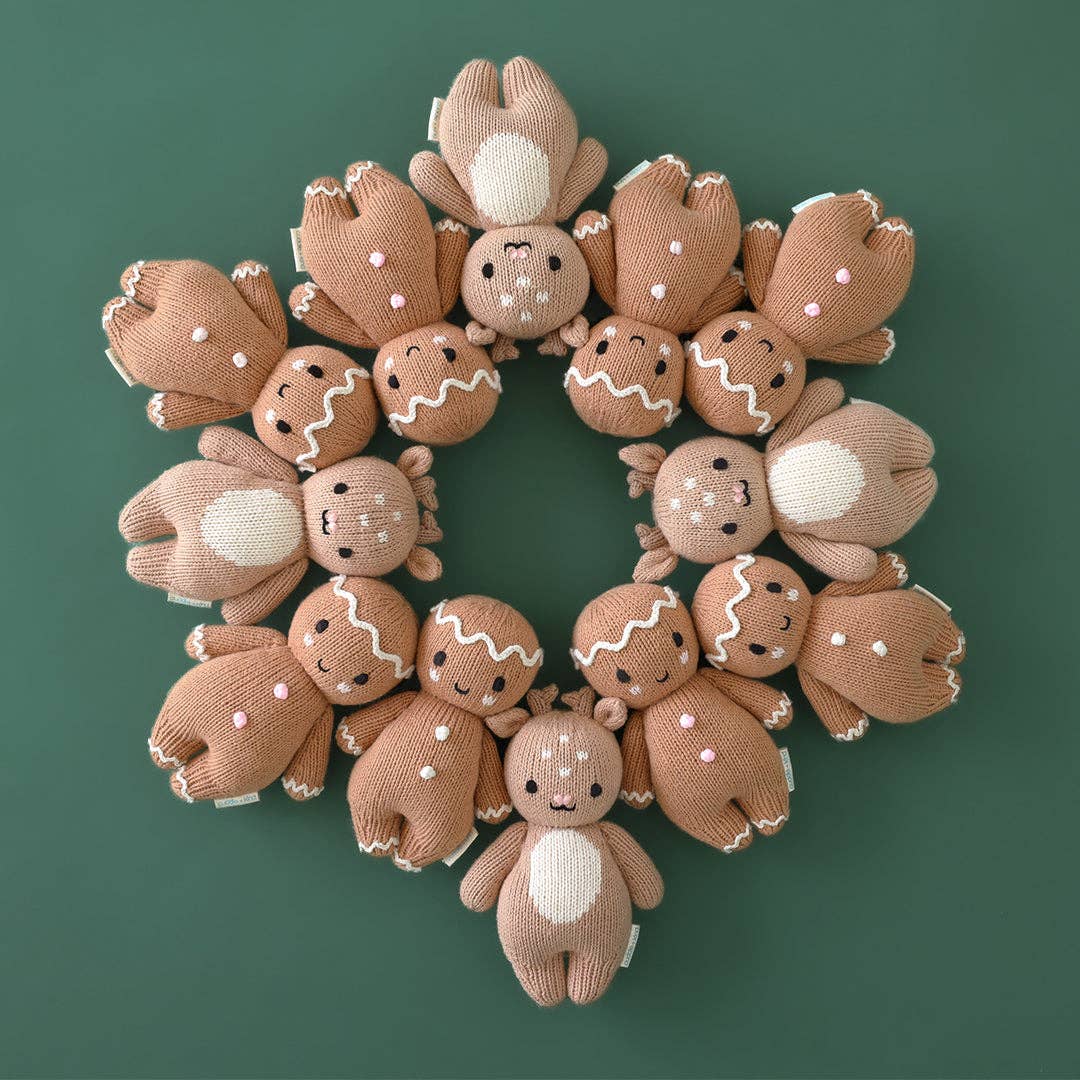 cuddle+kind - Baby gingerbread (icing white)