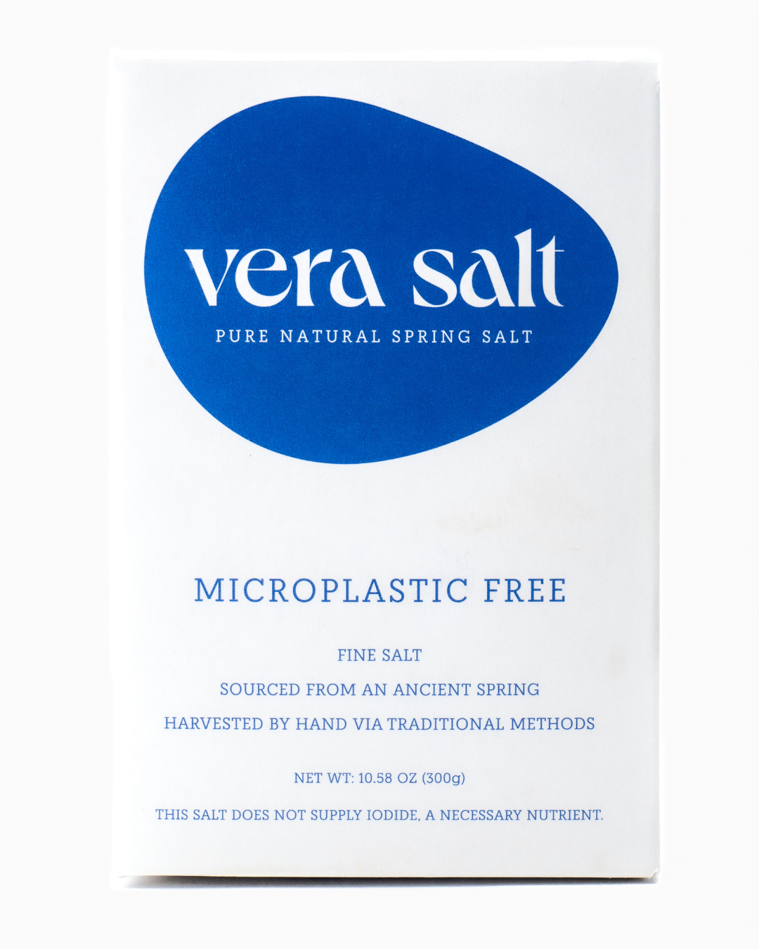 Vera Salt - Fine Spring Salt (300g) - Microplastic Free