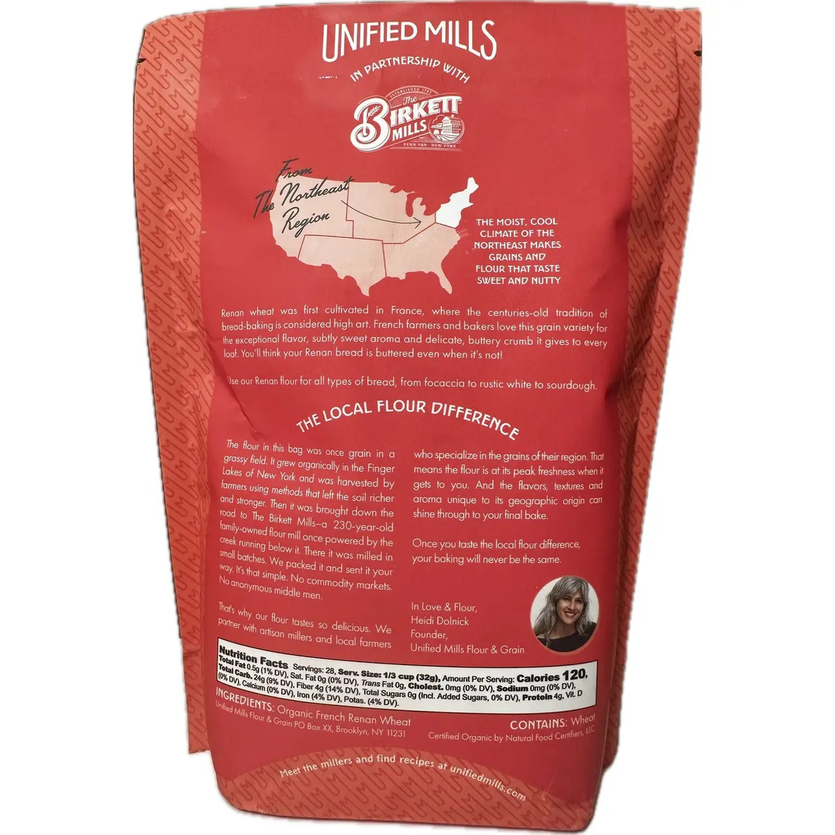 french renan bread flour unbleached organic_2