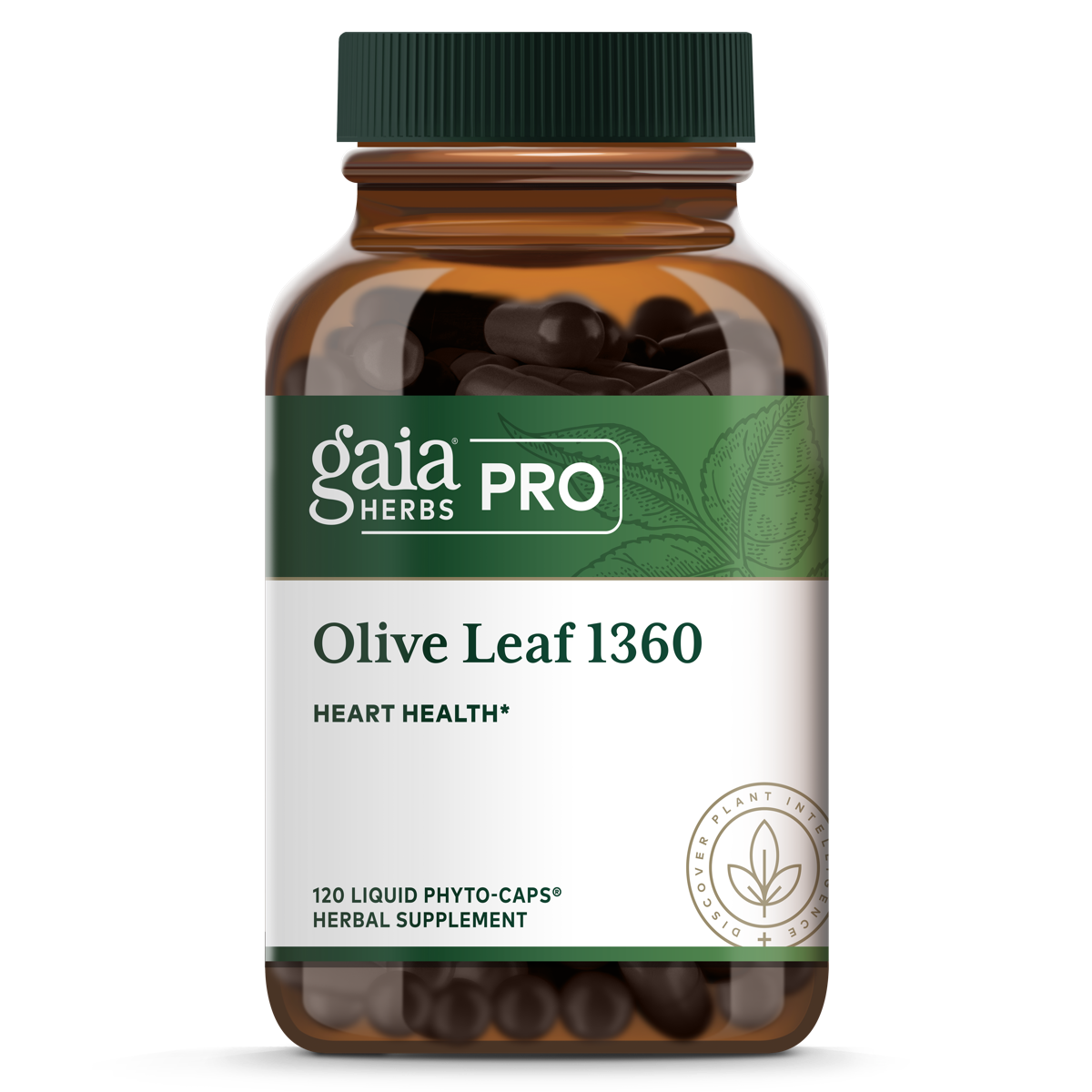 Olive Leaf 1360 (120 liquid phyto-caps)