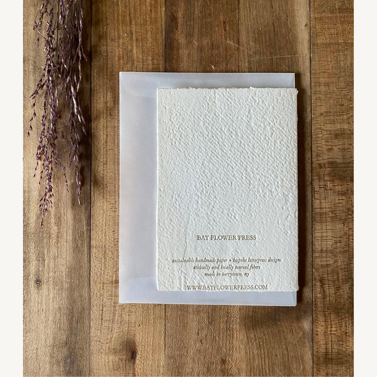 ginkgo handmade greeting card_3