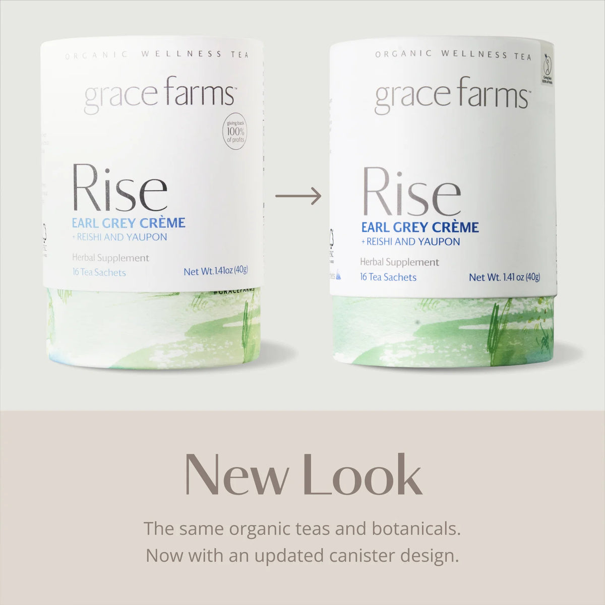 Rise Wellness Tea, Earl Grey Crème - Organic