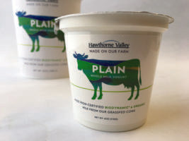 Yogurt - Whole, Plain, Organic (6 oz)