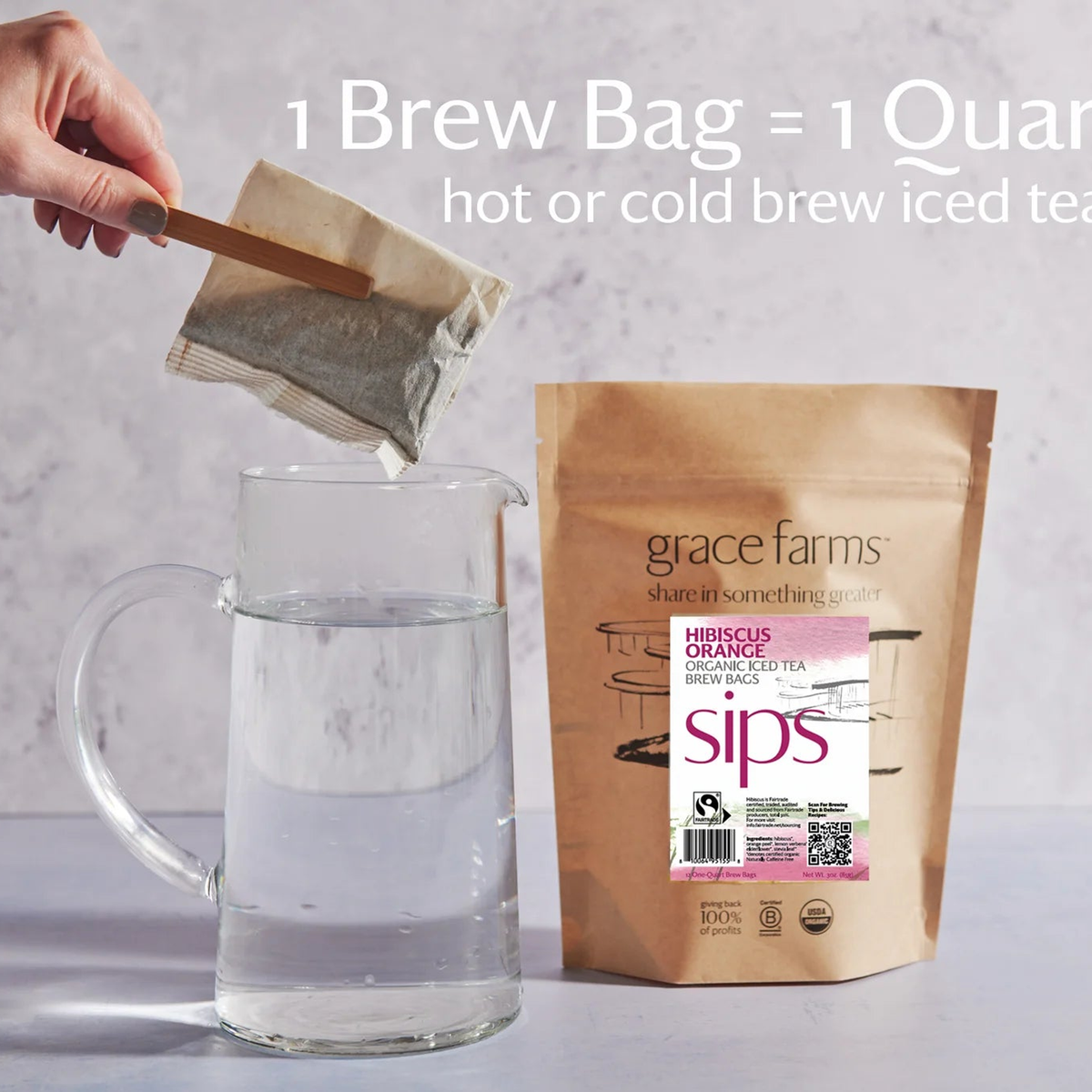 hibiscus orange iced tea organic_2