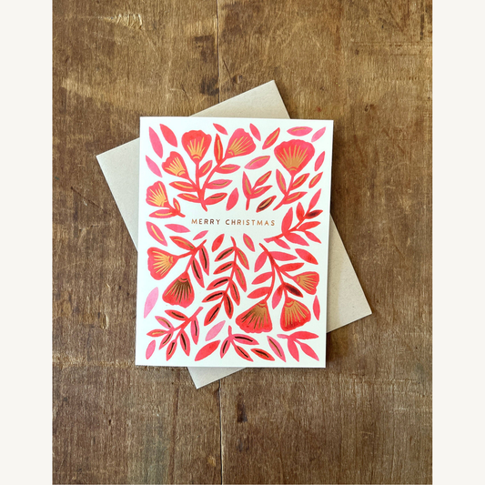 katharine watson merry christmas foil stamped cards box of six_1