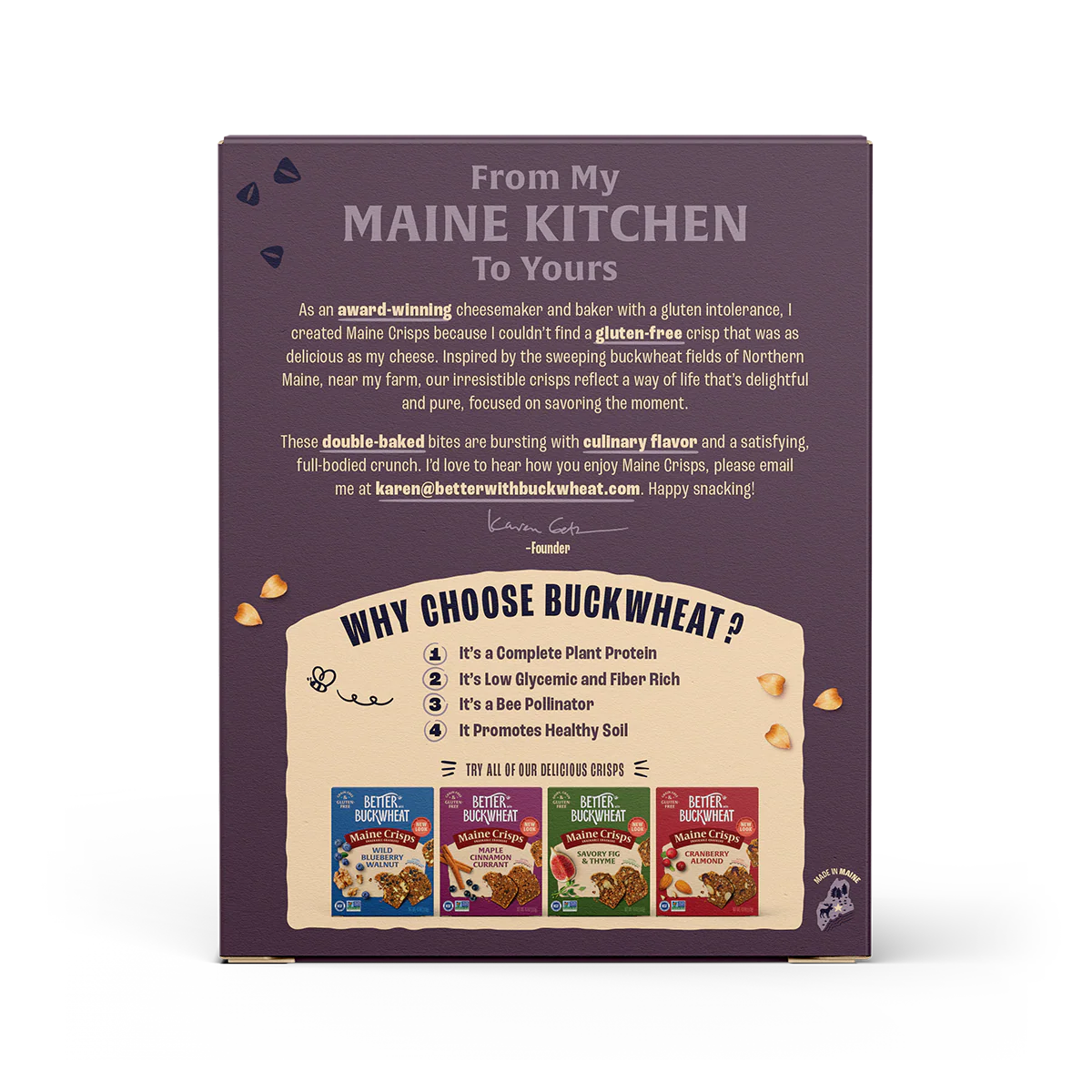 Crisps, Olive & Za'atar (4 oz) - Maine Crisps