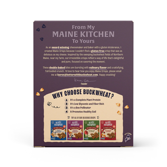 Crisps, Olive & Za'atar (4 oz) - Maine Crisps