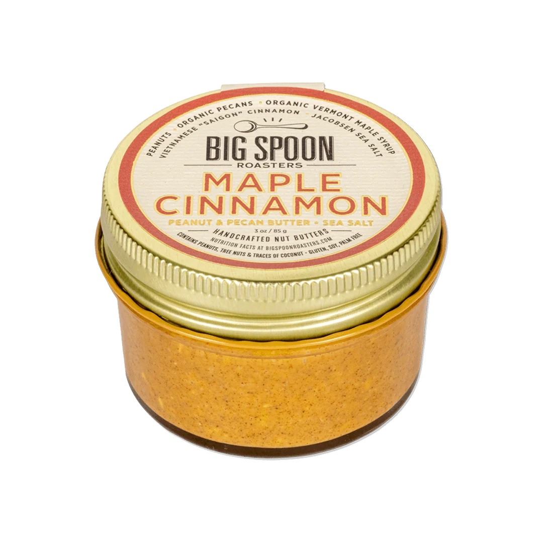 Maple Cinnamon Peanut & Pecan Butter