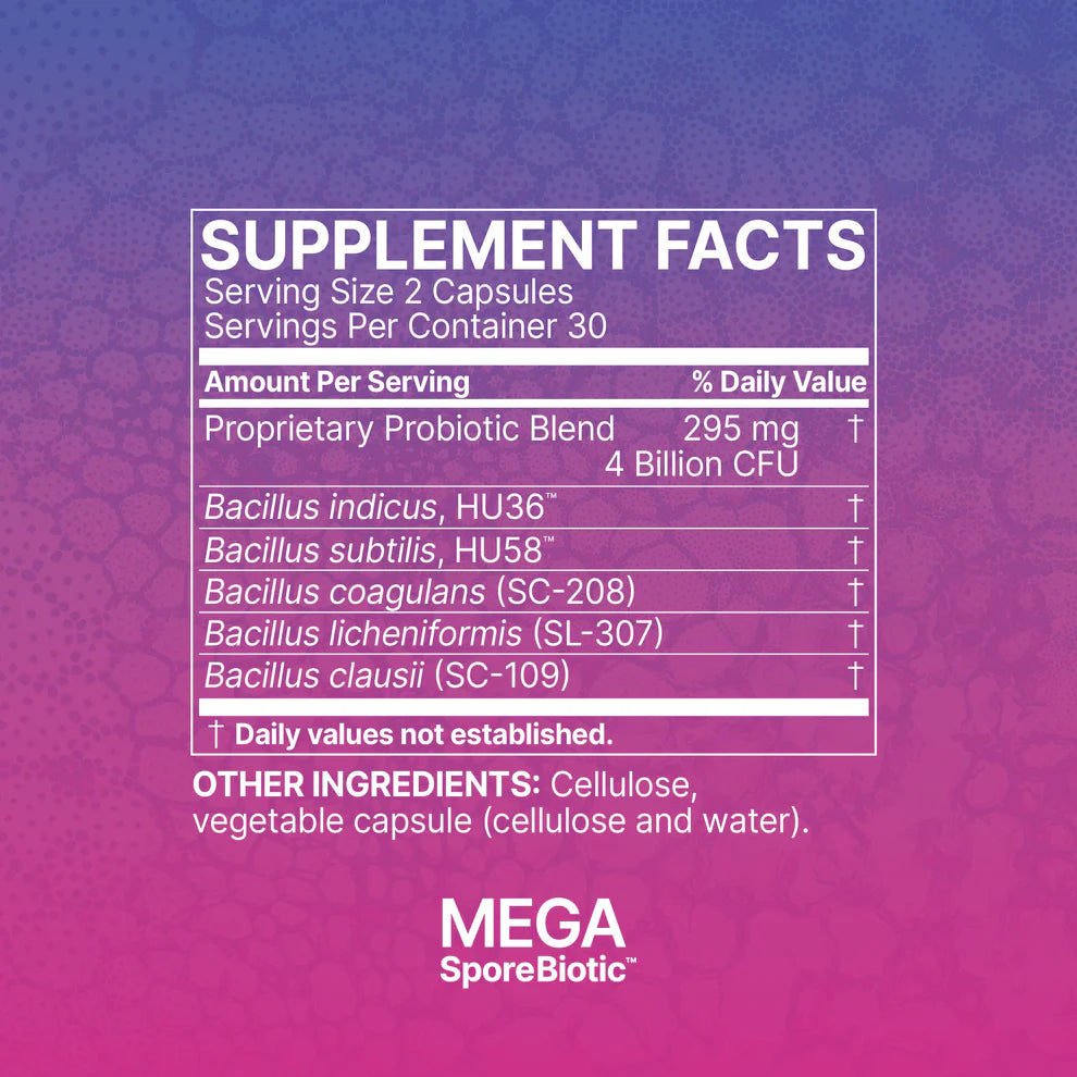 MegaSporeBiotic (180 caps)