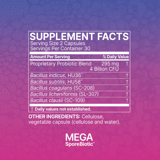 MegaSporeBiotic (180 caps)