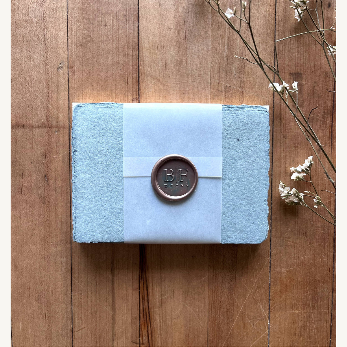 mini set of cards with envelopes moss gold off white_8